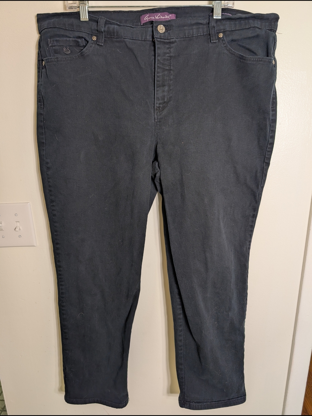 Gloria Vanderbilt Women's Black Stretch Jeans